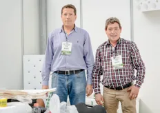 Enrique Talavera and Fernando Herrera of Beaver Plastics brought their styrofoam aquaponics systems.
