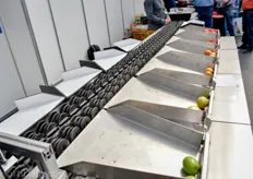 This machine is a solution of Invision Automated, a manufacturer of Fruit Sorting Machines. Fruit Sorters, Sizers and Grading Machines.