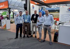 Jorge & Sergio (Svensson) with Robert van Geest (United Farms), Robert Marks (VB Greenhouses) & Maurice Verbakel, BOAL