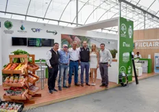 The trade companies MorePure vegetables, OPF & Guimajo present themselves together with the Agroparque Santiaguillo de Flores & share a booth with their friends of FilClair.