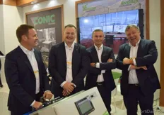 Arjen Janmaat and Rob Veenstra with HortiMax and Andrei Chabaline and Regnier ten Haaf