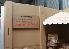 Afgelopen jaar was Sofrupak ook winnaar van de Fruit Logistica Innovation Award.