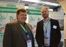 De heren van Menno Chemie-Vertrieb, Laurent Kempkes en Christian Eidam