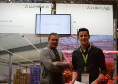 De nieuwe naam op de ISFC is Luminaid, met hun LED lamp voor de aardbeien. Chris Boomaars en Rob Verstaaten, vertellen over hun mooie project bij aardbeienteler Hereijgers