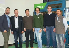 Team TTA: Sjoerd Visser, Bram Verschoor, Egbert Molenaar, Geert Maris, Jan Bakker and Steve Biiles.