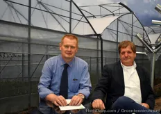 Jean Pierre Dr. Lejeune of Europrogress Greenhouses and Bert Loomans of Loomans consultancy