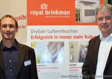 Ziv Shaked of DryGair and Eef Zwinkels from Royal Brinkman