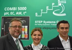 Harald Braungardt, Yana Murashova and Marjan Karlovic with STEP Systems