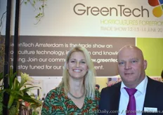 Mariska Dreschler of the GreenTech and Joachim Keus with Ridder