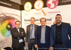 Hassan El Khallab, Michel Witmer, Han van der Put and Lucs Schwiebbe of Groen Agro Control