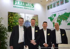 The crew of the booth of Fertiplus of Ferm-o-Feed