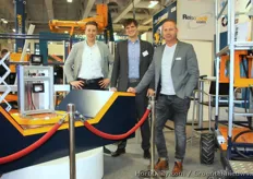 Sander Zuidgeest, Andreas Hofland and Hans Fakkert presented HortiKeys new Plantalyzer.