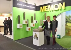 Ella Rijnsent & Simone Dekker, Memon. Memon specializes in development, production and distribution of organic, organo-mineral and ecological fertilizers and soil improvers.