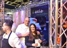 Your own editor Arlette with Dutch chef Herman den Blijker