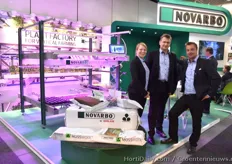 Tuomas Puronen & Jarmo Sainio with Novarbo, showing their mosswoool & vertical farming plant factory