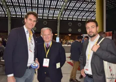 Jacques Luteijn from Growers Packers BV, with José Gandía (CEO)of Fresh Royal, and Diego Pozancos, from Fresh Royal.