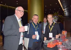 Remco Huverman and Bart Sels from Koppert and Dianne Bouman from Sismatic.