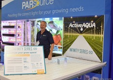 Jud McCall is PARsources national sales manager for North America. He's showing both their lighting solutions and the infinity series, optimising growth space.