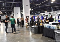 Time for drinks at the end of day one!