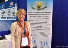 Judi Randall with Cam Manufacturing, distributor of the Pathogen Death Wand