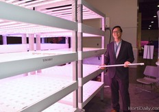 Currently a complete indoor farm is starting to grow at their Vegas venture