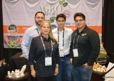 Tulio Garcia, Carol Pineda, Alexander Garcia and Christian Garcia with Miami Agro Import.