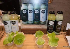 Gotham Greens' salad dressings will be launched with WholeFoods Market in the Northeast the week of July 4th. They are all basil-based and there are two vegan and two non-vegan options.