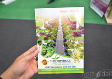 The company supplies many vertical growing systems, amongst which the Thai Advance vertical tower system
