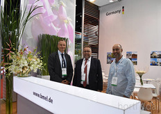 Matthias Broeder organizes the German pavilion, Reinhold Pause is the floristmeister.