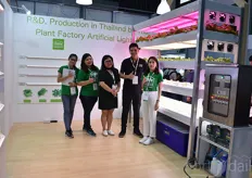 The team with CM's is showing their indoor farming solution: the smart factory. A demo centre will be erected later this year.