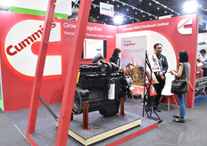 The team with Cummins brought their power solution to the fair