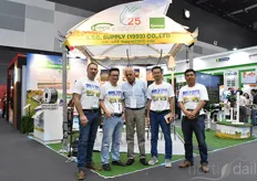 Trinog, ATC and Genap participate in the event jointly as they cooperate in the industry as well. In the photo Simon Jones Teerapong Chaiprakoon, Avner Ehrlich (ATC), Bland Lin with Trinog & Ekanan Yapanan.