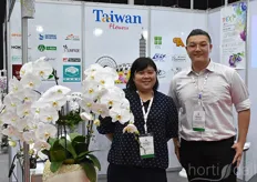 Patty Chen & Joe Lip with Taiwan Flowers, uniting the Taiwanese industry.