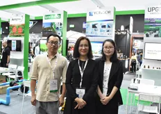 Zoe Zhang & Daisy of Yongor, manufacturer of shading screens & netting solutions, brought their new colleague Jackie Ma.