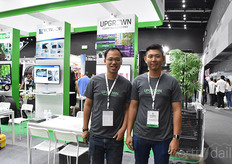 Terence & Desmond Tan with the Upgrown Farming Company.