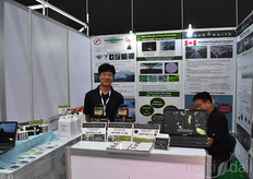 Visal Samrech wiutch Black Earth and the humic material solutions