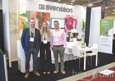 Stella Thomas, Mauricio Manotas with Svensson.