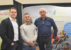 Tom van Reeven & Theo Kleijweg with TK-Topboiler & in the middle is Mitchell van Deelen with Altisol Insulation