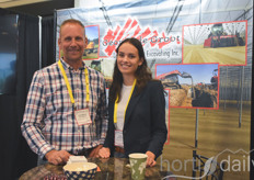 George de Groot with his daughter Lois, up to celebrate his first decade in Canada next year!