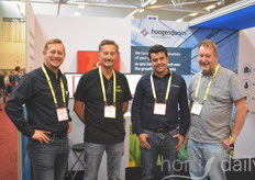 Pieter Kwakernaak with Hoogendoorn America, Neil Quiring (Natura Naturals), Alexander de Leon (Hoogendoorn America) & Arnold Verweij (Arnold Verweij Consultancy)