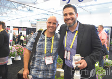 Lars Jensen with Blackmore / Ellepot USA & Chris Higgins with Hort Americas