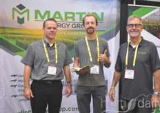 Dwight Martin & John Hawkes with Martin Energy Group, visited by Cuillan Schmidt with Roeland's Plant farm.