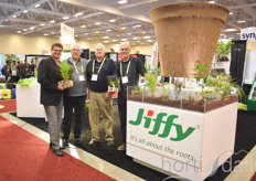 Don Willis, Mike Cade, John Ward & Sylvain Helie with Jiffy. 