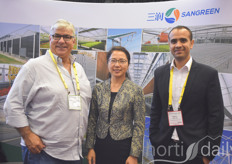 Jean-Sebastian Gros with Spring Zhu & Mina Khlail with Beijing Sangreen.