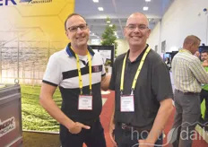 Serge Pas with Cultilene ran into Andrew Platt with Ontario Plants Propagation