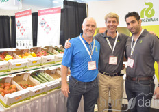 Howard Huy, John Devries & Max Saad with Rijk Zwaan