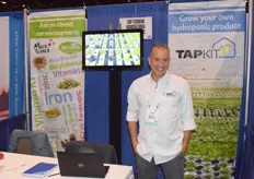 Avner Shohet of TAP-Teshuva Agricultural Projects promotes the TAPkit