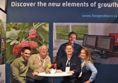 Chris Aarts, Jan Koenecoop, Pieter Kwakernaak and Julie Gilbert at the Hoogendoorn booth