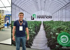Geoffrey Gomis of Harnois. This French greenhouse manufacturer also notices that the Mexican growers are eager to grow.