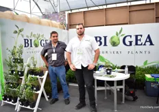 Alfonso and Arthur Jimenez of Biogea Nursery Plants.